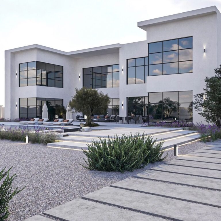 تصميم وتنفيذ واجهات المنازل شركة زهرة البستان