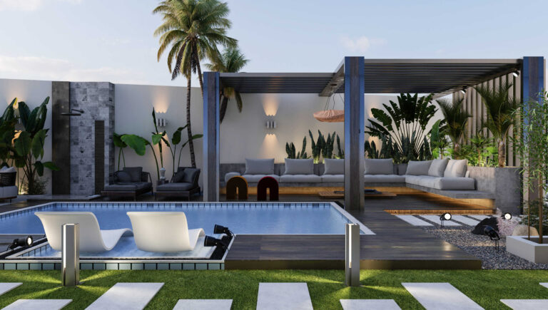 اعمال المسابح  شركة زهرة البستان